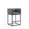 Manhattan Comfort Embassy Counter Stool in Grey and Black CS011-GY - alternate 1